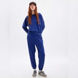 GAP rolling bay blue Joggers High Rise VintageSoft Relaxed Joggers tall medium
